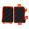 Alomejor Dry Box Survival Storage Box Dustproof Pressure-Proof Outdoor Survival Equipment Sealed Container Box for Outdoor Survival(L-Orange) view 3