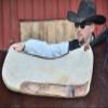 5 Star Equine - 7/8" Thick Western Contoured Natural Pad - The All Around 30"x30". Great for Barrel Racing, Trail Riding, Roping, Etc. view 3
