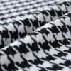 CALVIN & OLIVIA Lightweight Ultra-Soft Scarf - Perfect Holiday Gift for Men & Women - Houndstooth Black White view 3