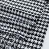 CALVIN & OLIVIA Lightweight Ultra-Soft Scarf - Perfect Holiday Gift for Men & Women - Houndstooth Black White view 4
