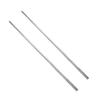 Wuchieal Portable Telescopic Silver Sticks for Belly Dance Isis Wings, 1 Pair (71CM, Silver) view 1