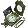 Proster IP65 Hiking Compass Waterproof Compass - Metal Compass Camping Compass with Sighting Clinometer with Carry Bag for Camping Hunting Hiking Geology Activities view 1
