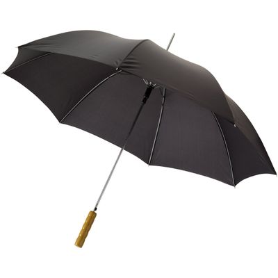 Bullet 23in Lisa Automatic Umbrella (Pack of 2) (32.7 x 40.2 inches) (Solid Black)