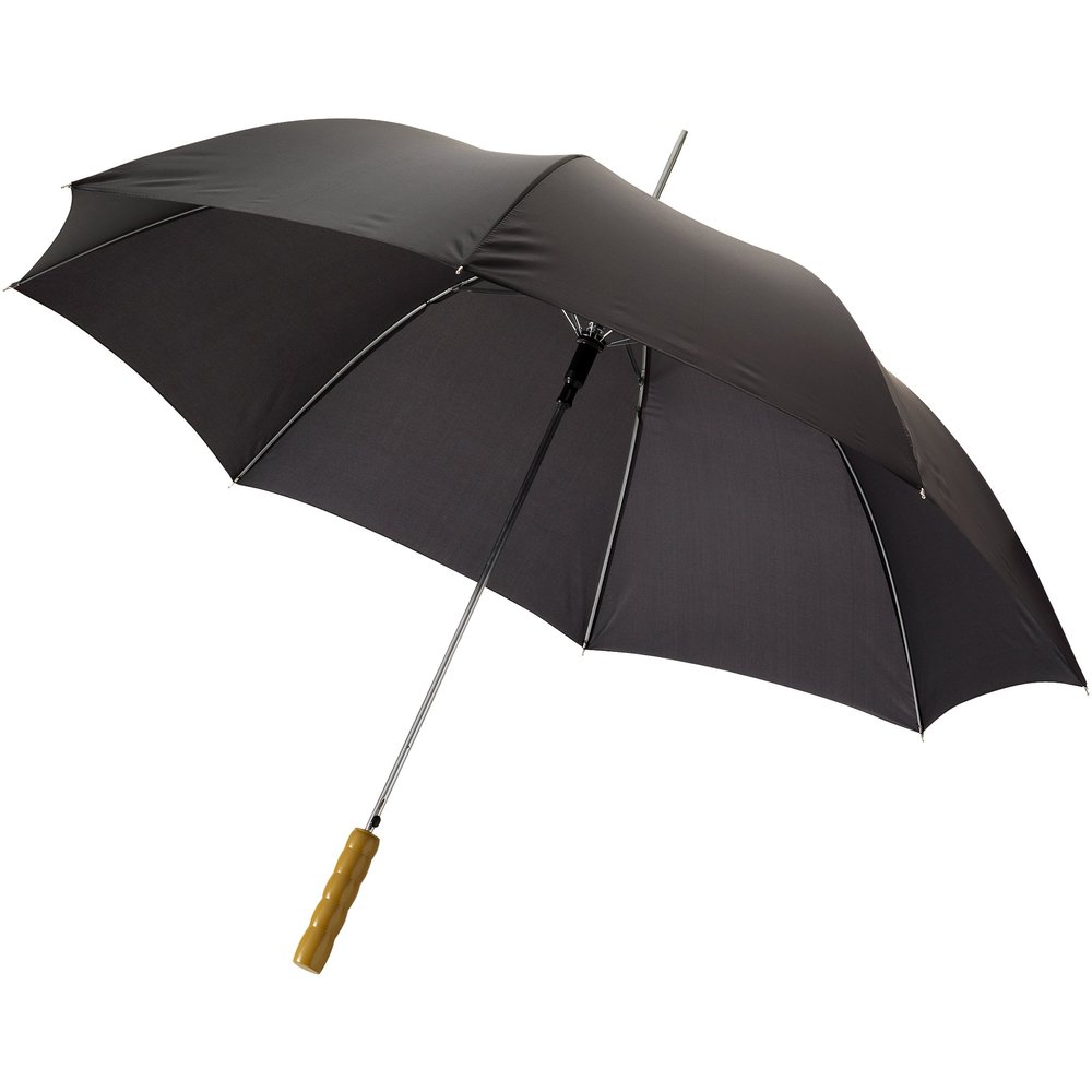 Bullet 23in Lisa Automatic Umbrella (Pack of 2) (32.7 x 40.2 inches) (Solid Black)