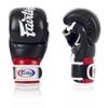 Fairtex FGV18 Muay Thai Boxing Gloves for Men, Women & Kids| MMA Gloves for Martial Arts|Made from Premium Quality Leather, Light Weight & Shock Absorbent Boxing Gloves-Large, Black/Red view 4