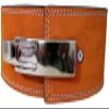 Omaha Belts New Powerlifting Belt with Lever Buckle - Weightlifting - (Medium 29-34 in) (Orange) view 1