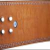 Omaha Belts New Powerlifting Belt with Lever Buckle - Weightlifting - (Medium 29-34 in) (Orange) view 3