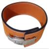 Omaha Belts New Powerlifting Belt with Lever Buckle - Weightlifting - (Medium 29-34 in) (Orange) view 4