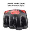 SOTF Punching Gloves for Adults MMA Training Glove Men Fight Boxing Gloves Open Fingers Women Red view 3