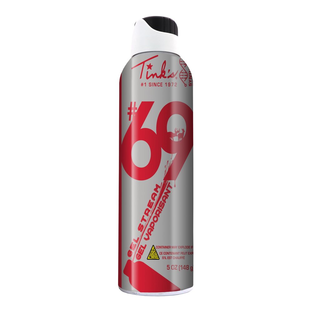 TINK'S Synthetic #69 Doe-in-Rut Estrous Urine Spray Gel Deer Attractant for Hunting (5 oz Can) - Superior & Long Lasting Hunting Scents - Hunting Lure/Attractant - Advanced Deer Hunting Lure