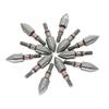 maifield Stainless Steel Archery Field Points, Easy Pull Various OD for 85/100/125/150/175/200/225/250/275/300 Grains,Screw in Archery Field Tips (11/32" Bullet Shape, 125 Grain, 125 Grain) view 1