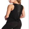 Bestisun Womens Exercise Tops Yoga Shirts Workout Dance Athletic Clothing Breathable Gym Tanks Black M view 3