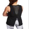 Bestisun Womens Exercise Tops Yoga Shirts Workout Dance Athletic Clothing Breathable Gym Tanks Black M view 4