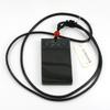 1.9" China Certified Nature Hetian Nephrite Jade Smart Safety Plate Necklace Pendant 6170 view 3