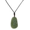 2.2" China Certified Nature Hetian Nephrite Jade Lucky Landscape and Protrait Hand Carved Necklace Pendant 3776 view 1