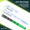 SAPLIZE Cross Cord Golf Grips Set of 13 Grips with Tape or Full Regripping Kit, Std/Mid/Jumbo, Low Taper Design, Multi-compound Hybrid, Anti-Slip Golf Club Grips, CL03 Series, Mid-Size, Green view 3