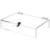 Plymor Clear Acrylic Locking Countertop Display Case, 2.75" H x 12" W x 8" D view 1