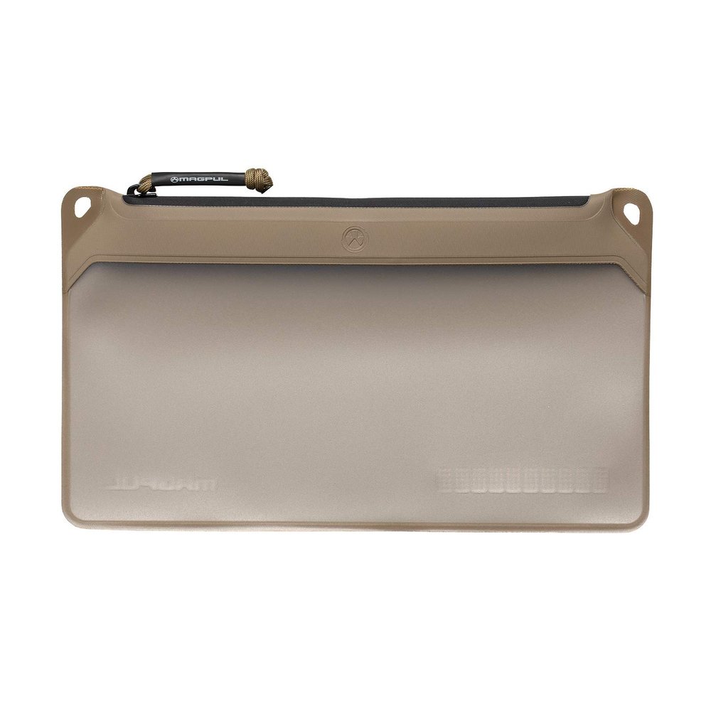 Magpul DAKA Window Pouch Zippered Tactical Range Tool and Gear Bag, Flat Dark Earth, Medium