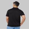 32 Degrees Men's Cool Classic Polo | Slim Fit | Moisture Wicking | 4-Way Stretch | Golf | Tennis, Black, X-Large view 3
