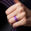 ThunderFit Silicone Wedding Rings Unisex, Rubber Engagement Bands 6.3mm Wide 1.65mm Thick - 1/2/3/4/5/6/7 Variety Multipack view 4