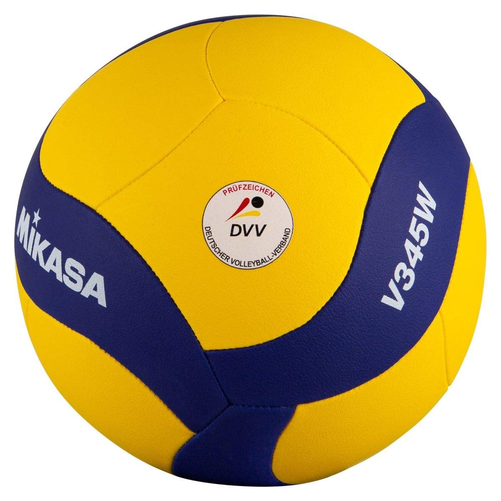 Mikasa V345W Volleyball, Blue, 5