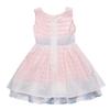 Bonny Billy Girls' School Dress Fashion Floral Pared Clothing for Teen Size 8 Pink view 3