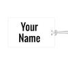 Kids Labels Durable Large Luggage & Bag Tag Plain Design view 1