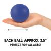 Liberty Imports 6 PCS Replacement Trackball Sport Chuck and Catch Ball Lacrosse Plastic Lightweight Balls Toy for Classic Outdoor Launch Games view 4