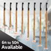 GSE Games & Sports Expert Gym Sisal Climbing Rope, Heavy Workout Rope for Indoor/Outdoor Workouts, Great for Climbing Exercises, Strength Training - 20 Feet view 2