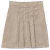 Classroom Uniforms Junior Junior Pleated Tab Scooter Skirt, Khaki, 15-16 US view 1
