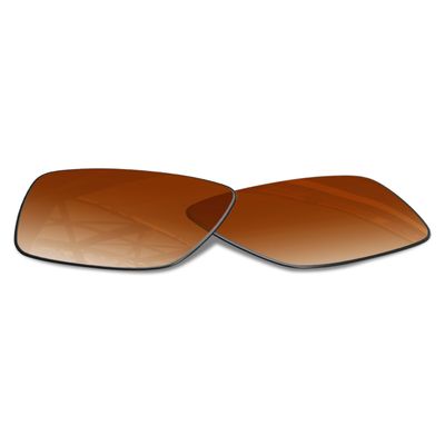 SmartVLT Men's Brown Gradient Replacement Lenses for Oakley Eyepatch 2 OO9136 Sunglass