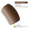 SmartVLT Men's Brown Gradient Replacement Lenses for Oakley Eyepatch 2 OO9136 Sunglass view 2