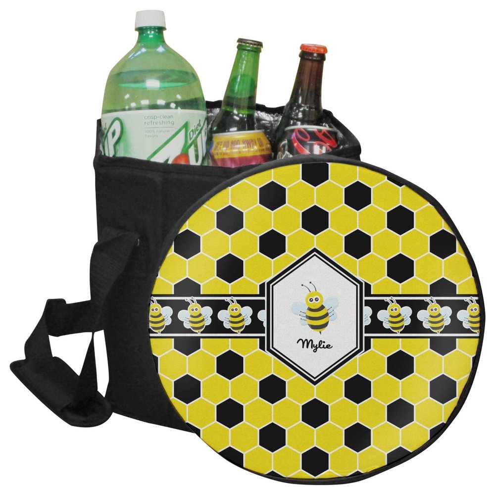 YouCustomizeIt Personalized Honeycomb Collapsible Cooler & Seat