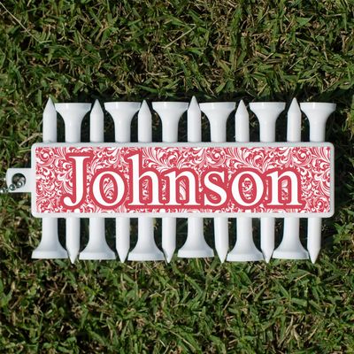YouCustomizeIt Personalized Swirl Golf Tees & Ball Markers Set