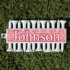 YouCustomizeIt Personalized Swirl Golf Tees & Ball Markers Set view 1