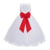 ekidsbridal White Heart Cutout Floral Lace Flower Girl Dress Mini Bride Wedding 172T 14 view 1