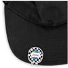 YouCustomizeIt Personalized Checkers & Racecars Golf Ball Marker - Hat Clip - Silver view 2