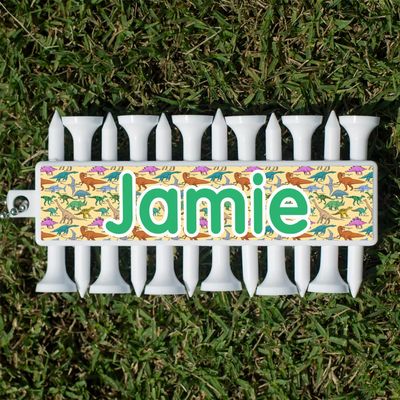 YouCustomizeIt Personalized Dinosaurs Golf Tees & Ball Markers Set