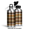 African Masks Water Bottle - Aluminum - 20 oz view 2