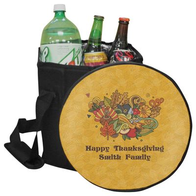 YouCustomizeIt Personalized Happy Thanksgiving Collapsible Cooler & Seat