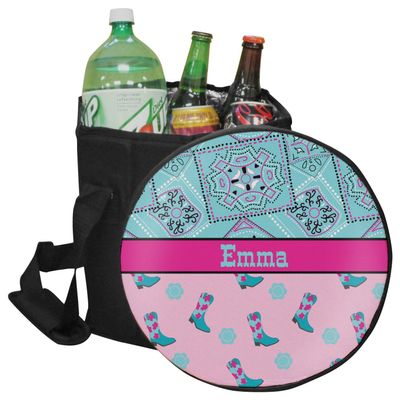 YouCustomizeIt Personalized Cowgirl Collapsible Cooler & Seat
