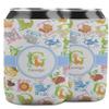 Personalized Animal Alphabet Can Cooler (12 oz) w/Name or Text view 1