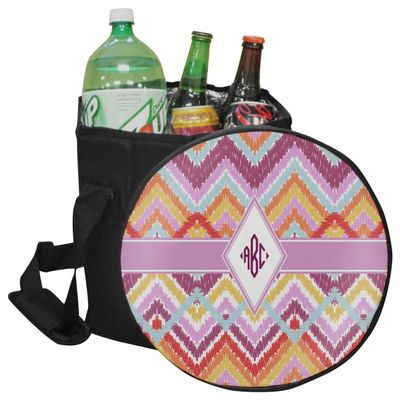 YouCustomizeIt Personalized Ikat Chevron Collapsible Cooler & Seat
