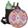 YouCustomizeIt Personalized Ikat Chevron Collapsible Cooler & Seat view 1