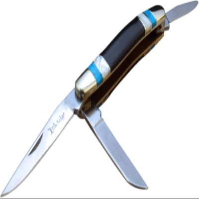 Elk Ridge ER-953MSC Small Stockman Stone, multi, one size
