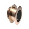 Furuno B175HW/12 High-Frequency, Wide-Beam Chirp Transducer with Temperature - Bronze Thru-Hull with 12 Degree Tilt view 1