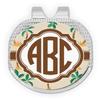 YouCustomizeIt Personalized Palm Trees Golf Ball Marker - Hat Clip - Silver view 1
