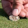 YouCustomizeIt Personalized Palm Trees Golf Ball Marker - Hat Clip - Silver view 4