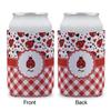 Personalized Ladybugs & Gingham Can Cooler (12 oz) w/Name or Text view 4