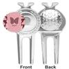 YouCustomizeIt Personalized Polka Dot Butterfly Golf Divot Tool & Ball Marker view 2